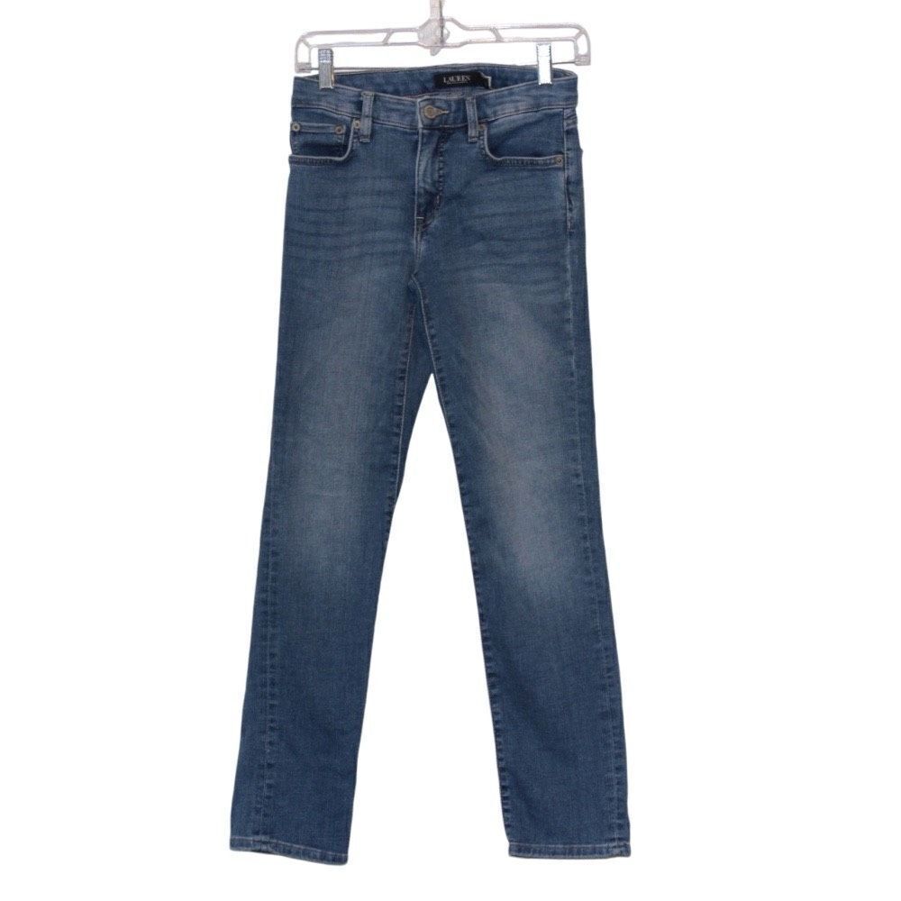 RAlph Lauren Black Label  High Waist Skinny Jeans Women Size 0